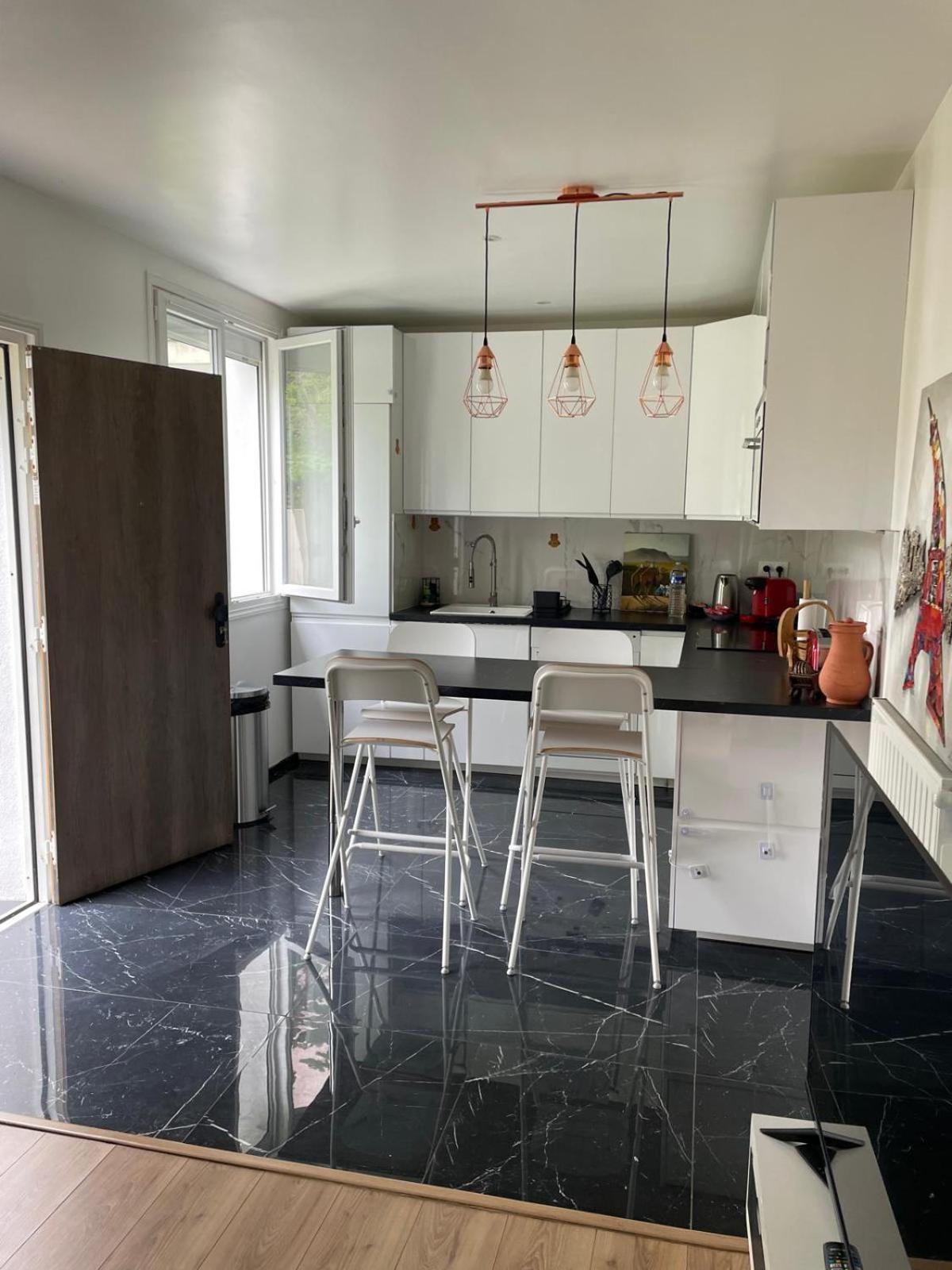 Charmante Maison Avec Jardin Aux Portes De Paris Vitry-sur-Seine Esterno foto